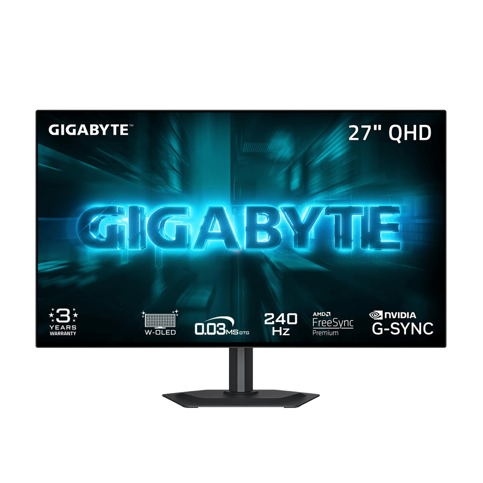 Gigabyte GO27Q24G 27-inch WOLED panel for immersive gaming visuals
