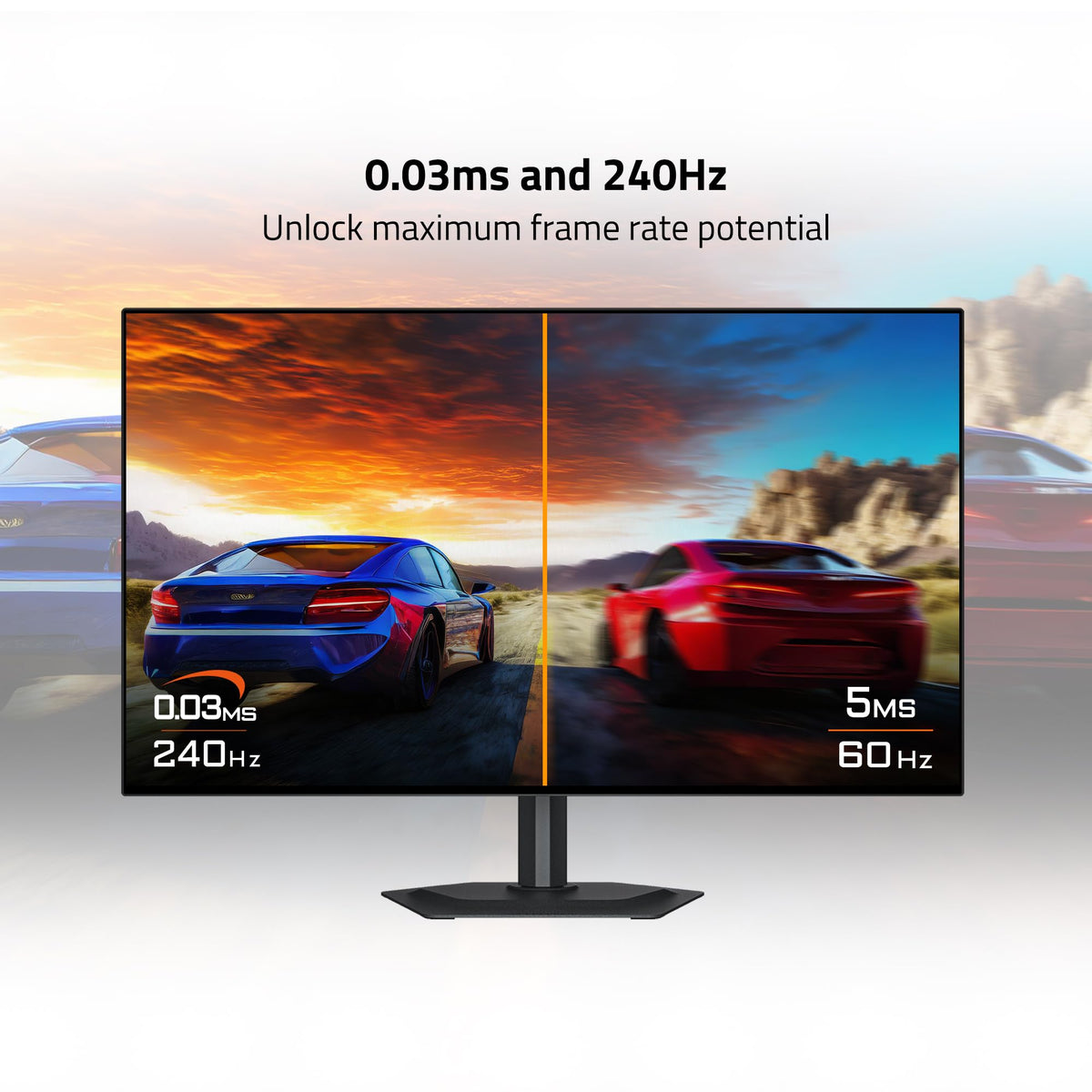 Gigabyte GO27Q24G RealBlack Glossy coating reducing reflections in bright rooms