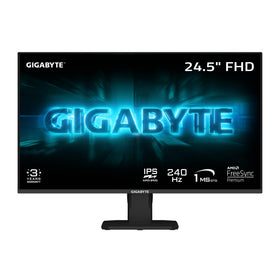 GIGABYTE GS25F2A front view, compact 24.5-inch display for desktop gaming