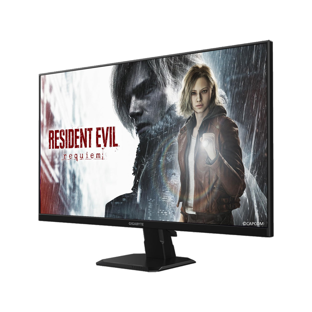 GIGABYTE GS27QA SA ports showing HDMI and DisplayPort connectivity