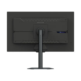 GIGABYTE M27Q2 ergonomic stand with extensive height tilt and swivel.