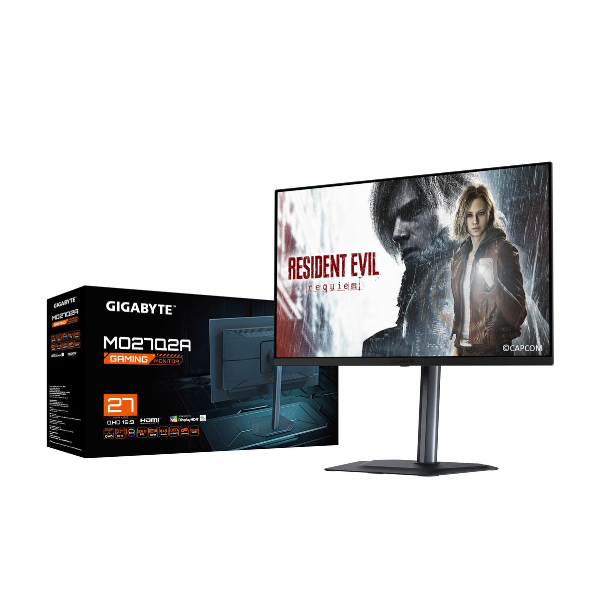GIGABYTE MO27Q2A color accuracy sample for vibrant gaming and media