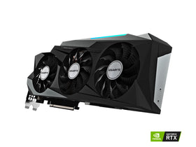 GIGABYTE RTX 3080 OC Rev2 heatsink and backplate detail for reliability.