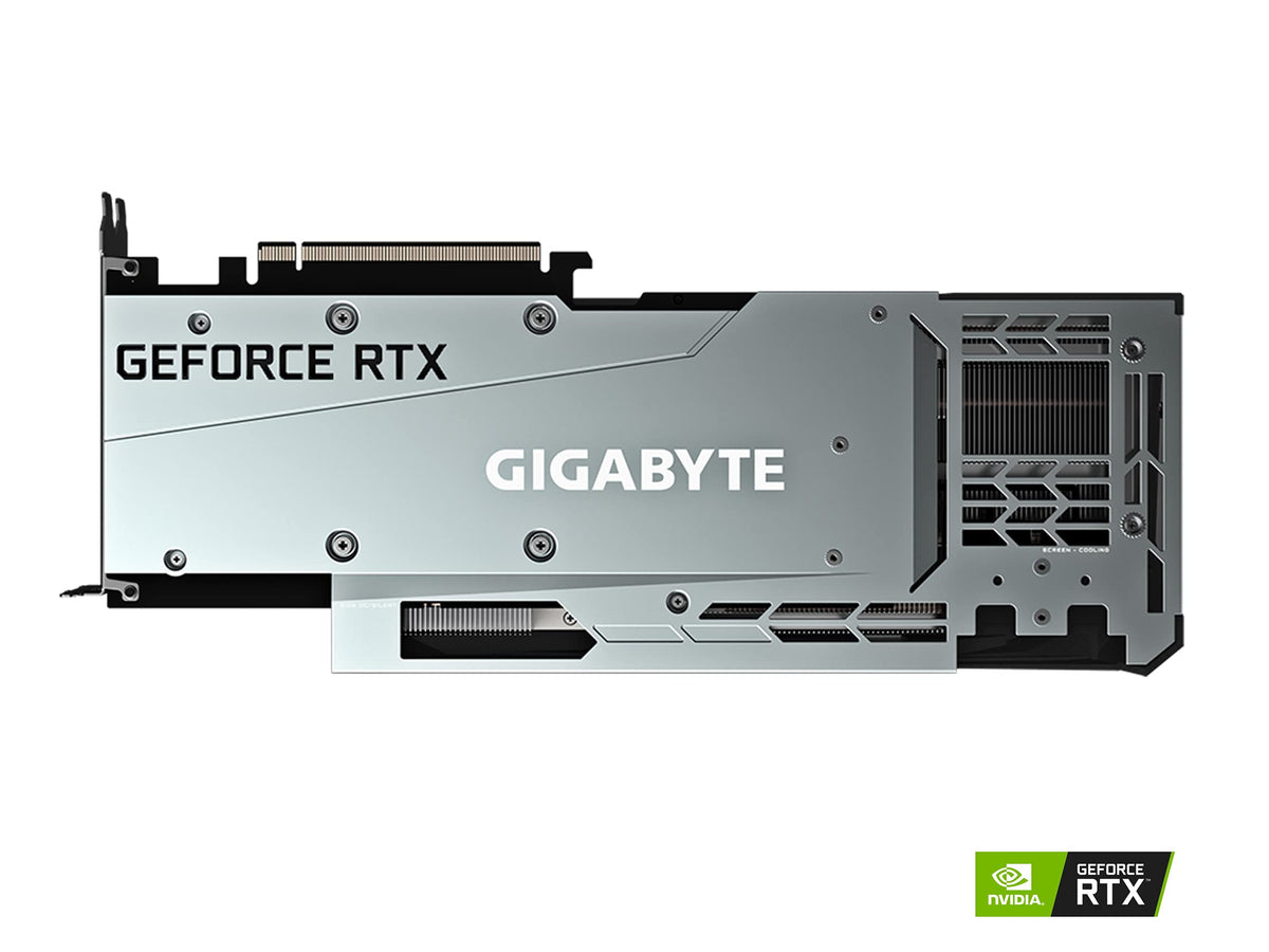 GIGABYTE RTX 3080 OC Rev2 power connectors for stable overclocked gaming.
