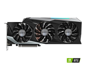 GIGABYTE RTX 3080 OC Rev2 video outputs ready for multi-monitor setup.