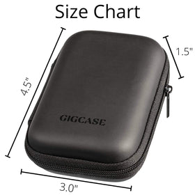 GIGCASE IEM Case splash resistant PU leather shields moisture
