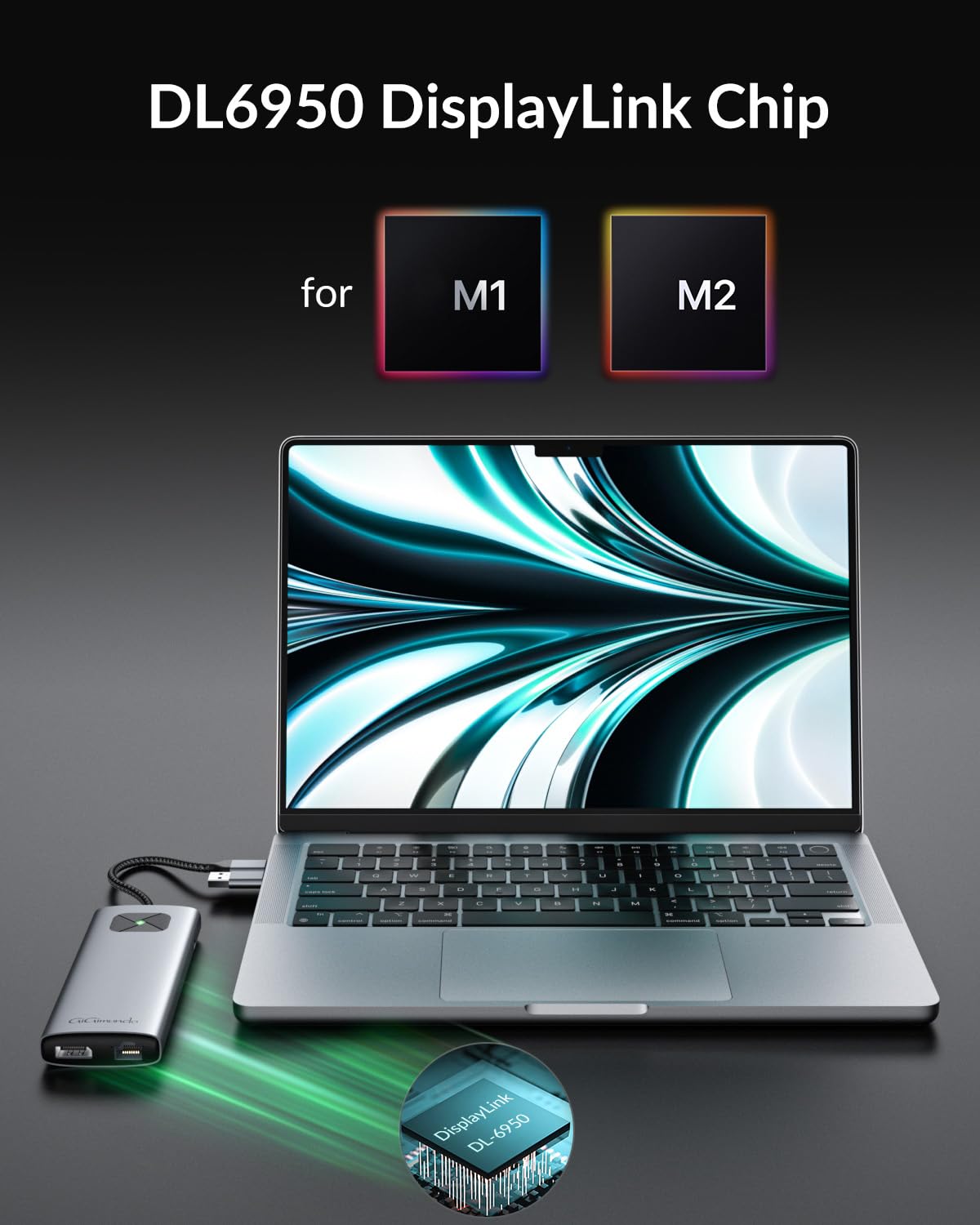 GiGimundo LK10 100W USB-C PD charging keeps devices powered while working