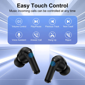 GiGreen Samsung S26 earbuds Bluetooth 5.4 for stable pairing within 15 meters.