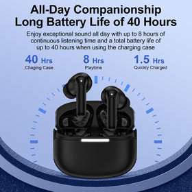 GiGreen Samsung S26 earbuds touch controls enable easy playback and calls.