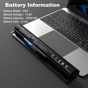 Side contacts visible for quick, stable connections with Pavilion laptops