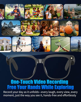 Giinova 800W glasses automatically sync media to your phone for instant sharing