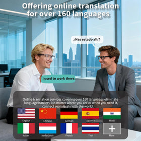 Giinova AI Smart Glasses with ChatGPT assistant for quick information on the go.
