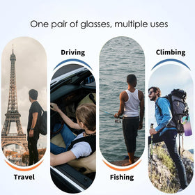 Giinova AI Smart Glasses ideal for meetings and travel.