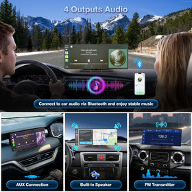 Gikktdr voice control with Siri and Google Assistant for hands-free use.