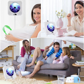 Gimigo in use streaming Bluetooth from phone for wireless convenience