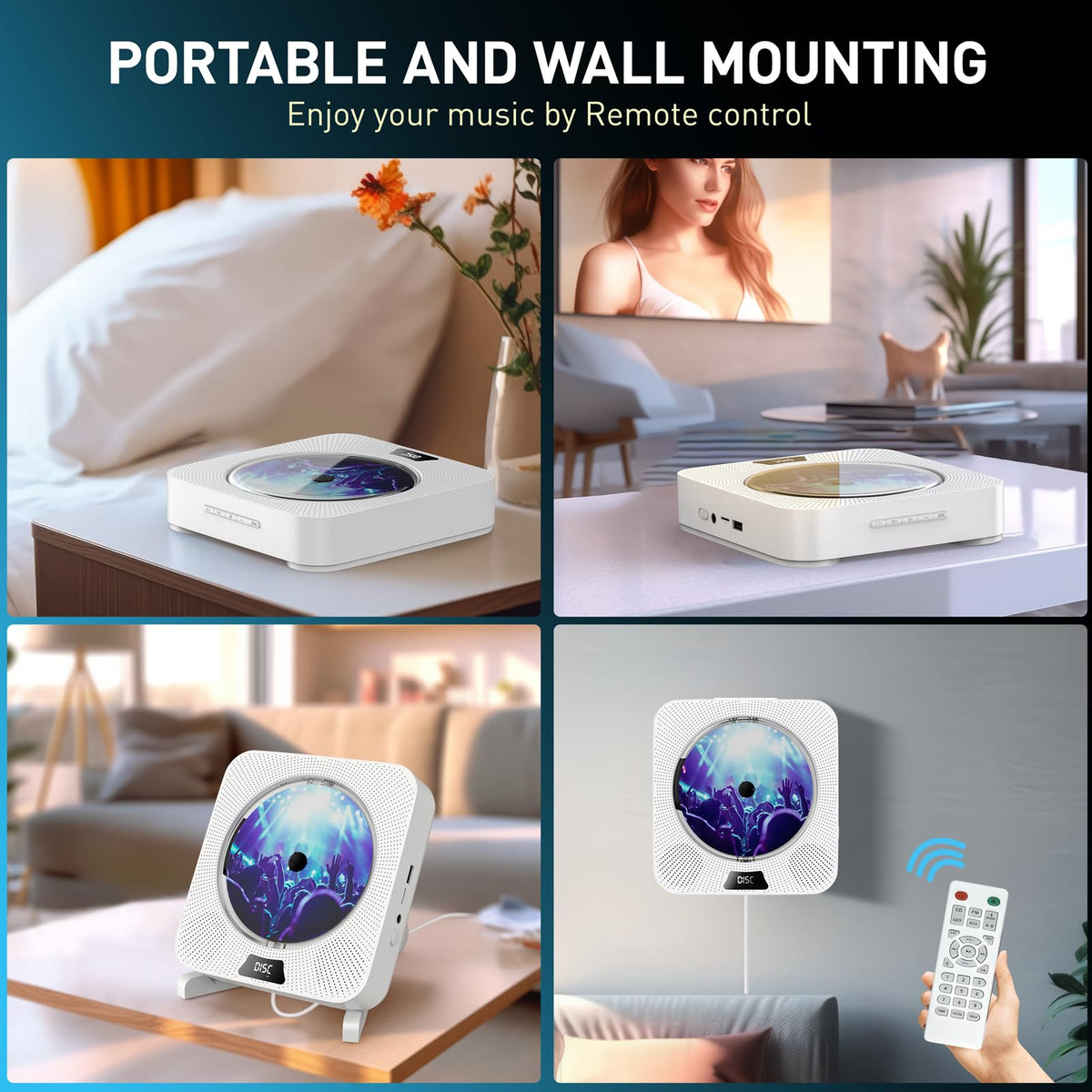 Gimigo dual speaker grille with stand delivering clear room sound
