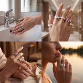 GINIXPIONE Ring-size guide and fit chart for comfortable wear