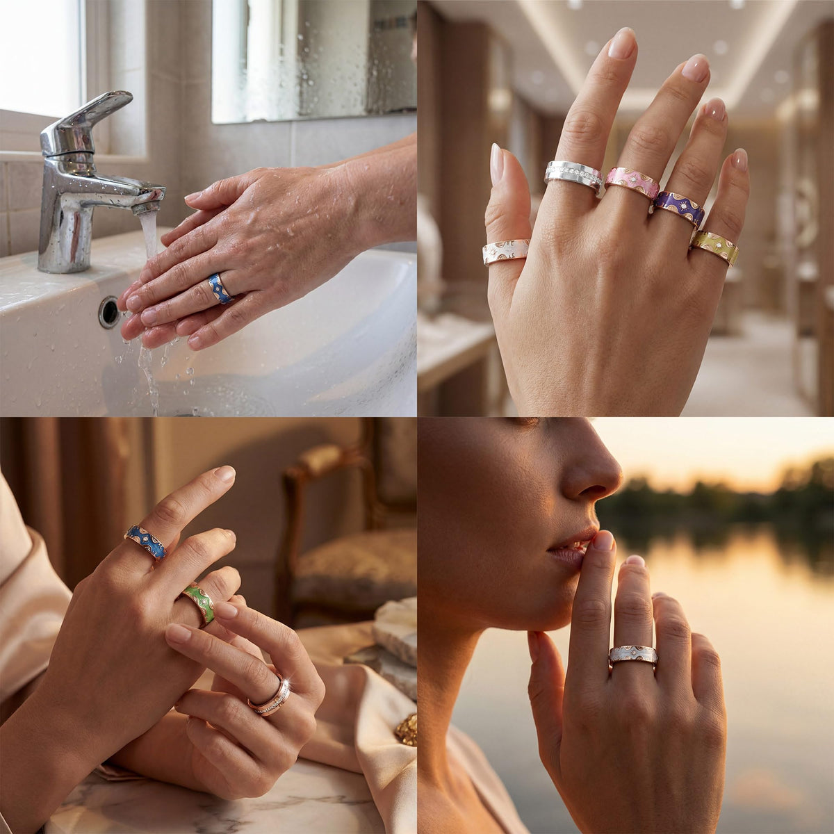 GINIXPIONE smart ring size guide helps you choose the perfect fit