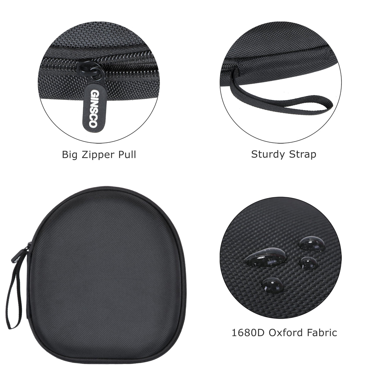 Ginsco case carrying strap enhances portability for commutes