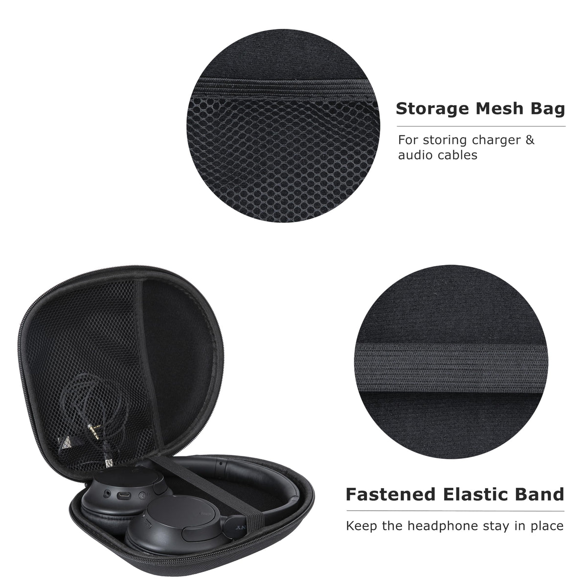Ginsco case guards against drops and bumps during travel
