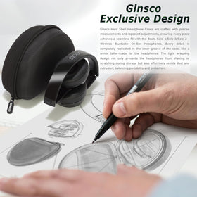Ginsco Beats Solo 4/3/2 rugged outer shell guards against shocks.