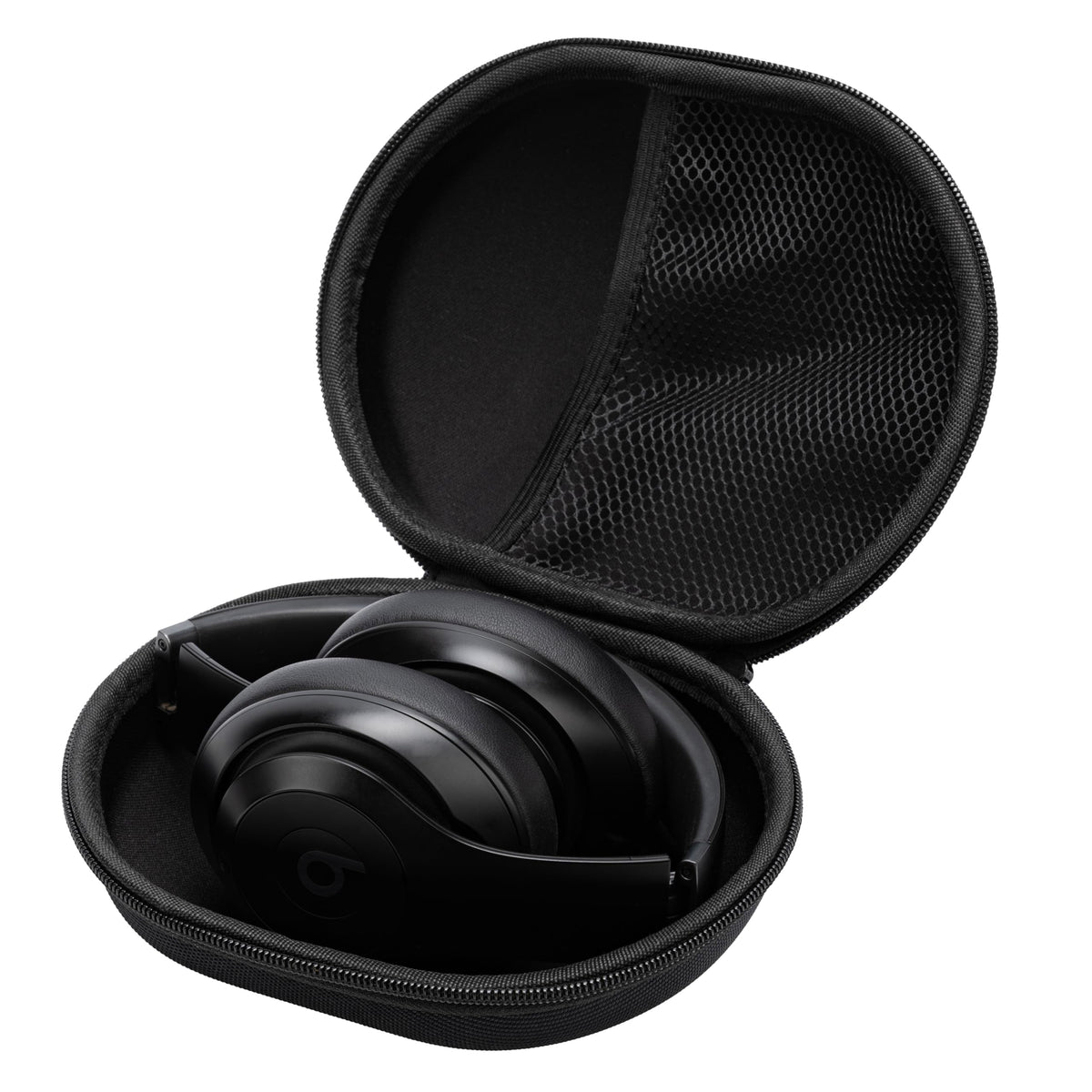 Ginsco folded-headphones-fit design enables compact packing in bags.
