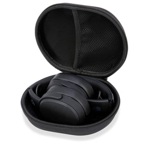 Ginsco headphone case outer-shell protects headphones during travel and daily use.