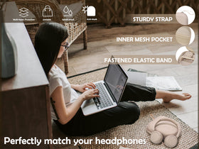 Internal mesh pocket keeps accessories tidy and secure.