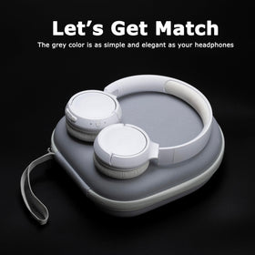 Ginsco durable materials safeguard headphones during transport.