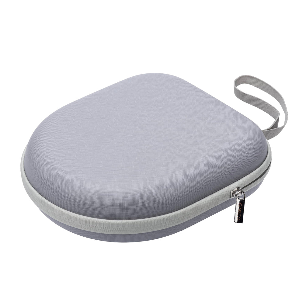 Ginsco universal headphone case exterior; water-repellent shell for travel protection.