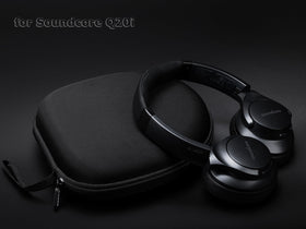 Ginsco satin black inside view highlights internal mesh pocket for cables