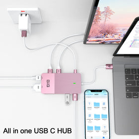 Giq USB-C Docking Station 3 USB 3.0 ports enabling fast data transfer