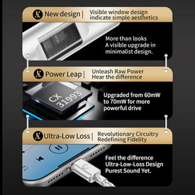 Girftu 448-coil copper-silver braided cable minimizes signal loss.