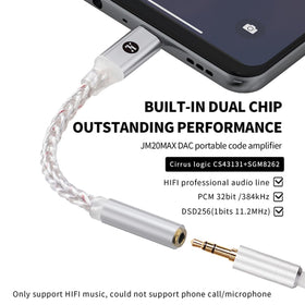 Girftu JCALLY JM20MAX driving over-ear headphones for improved dynamics