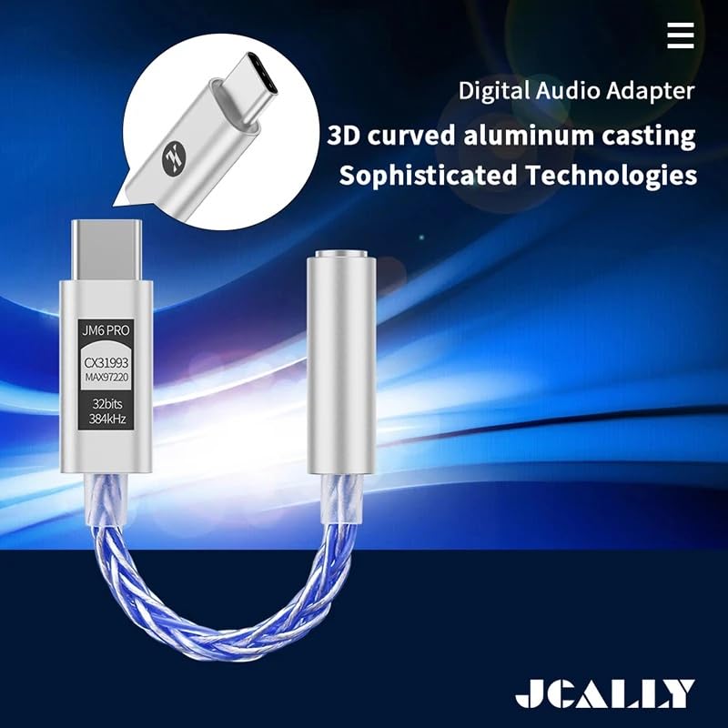 Girftu JM6 Pro side profile highlights the ultra-light 6 g body for on-the-go use.