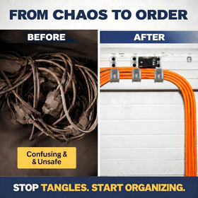 Gisafai UL-certified J-hooks demonstrating trusted safety for cable management setups.