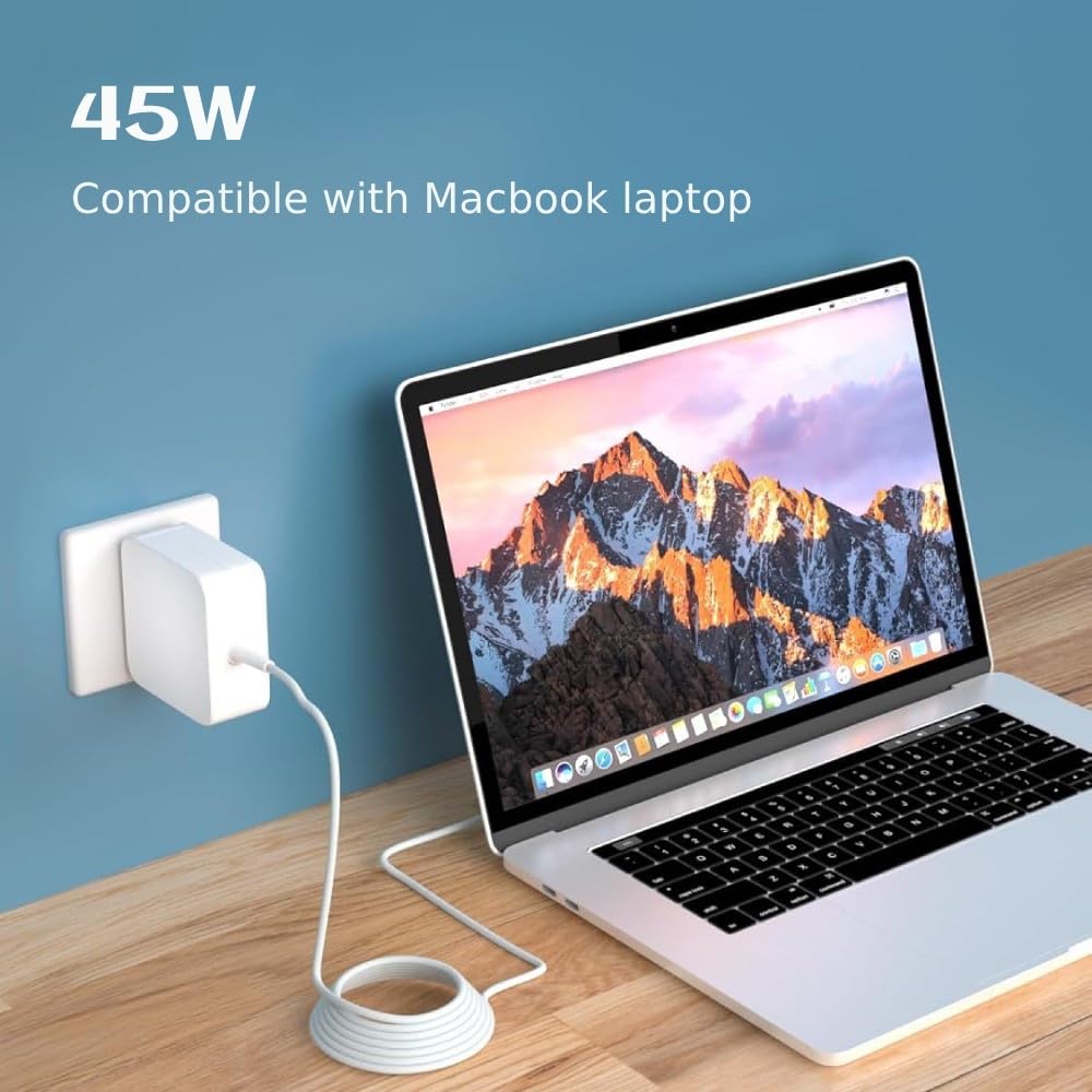 Givehooy 45W charger housing uses fireproof material for durability.