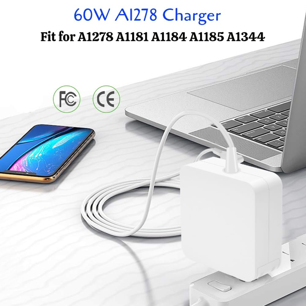 Givehooy 60W charger with 6ft cord enables flexible desk setup
