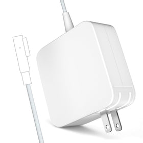 Givehooy 60W charger for A1278 front view shows compact L tip connection ideal for travel