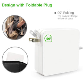 Givehooy 60W charger foldable design fits in bag for on the go charging