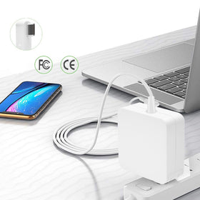 Givehooy 60W charger green indicator confirms full charge and safe shutdown