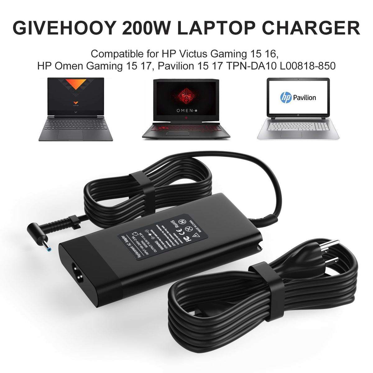 Givehooy adapter next to pen showing compact travel-friendly size benefit