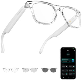 Giwbeiv AI smart glasses display translation in real time for smooth conversations.