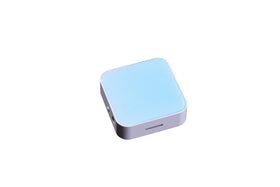 GizmoGlee MP3 Player ice blue front view for portable, screen-free listening