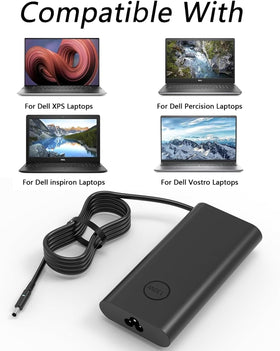 GKLSPL 130W AC charger compatibility list for Dell Inspiron devices.