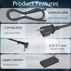 GKLSPL 150W ADP-150CH portable desk ready charger for home or travel