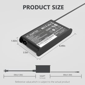 GKLSPL power cord and plug arranged ready to show universal input convenience