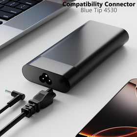 GKLSPL 200W charger HP Omen side ports emphasize versatile connectivity for gaming laptops