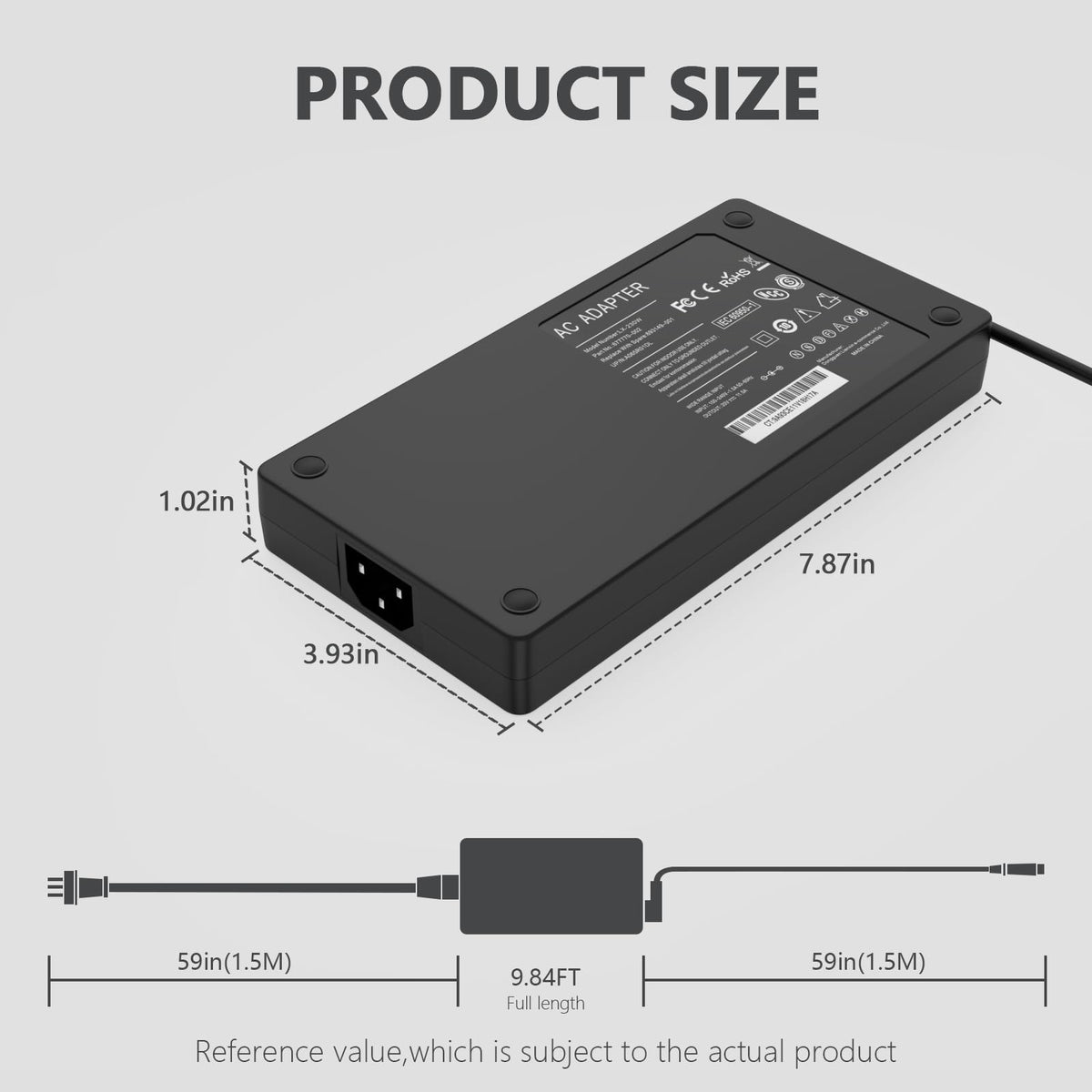 GKLSPL 230W charger Legion compatibility chart indicating broad support