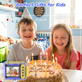 GKTZ camera in hand showing compact size and kid-friendly scale